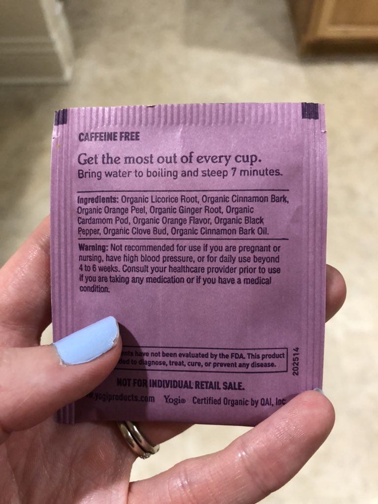 Imogene Cancellare on Twitter "I just learned licorice can cause