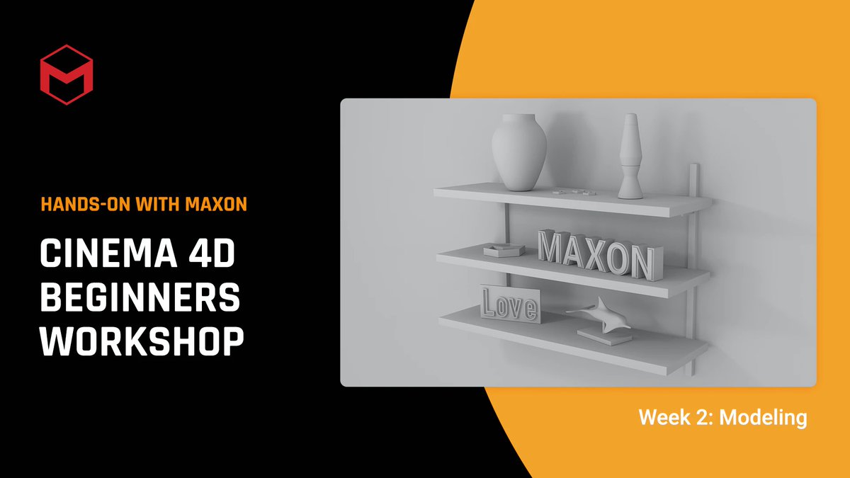 MaxonVFX's tweet photo. Want to learn #Cinema4D? Our #HOWMaxon series from the #MaxonTraining Team is the perfect start! Join the fun tomorrow!
Register now 👉 https://t.co/62T5vijFWX https://t.co/h1YG0nLw2R