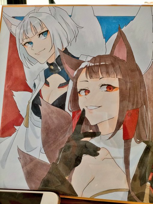 頼んで描いて頂いたイラスト*°
素晴らしすぎる…ԅ(//́Д/̀/ԅ) 