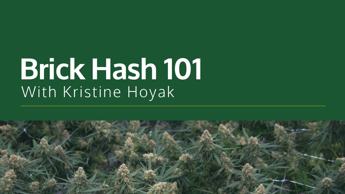 Our solvent-free, all-natural, 30-day cure Brick Hash is LIVE on OCS.ca - learn about our process here:  bit.ly/3u2ooF2