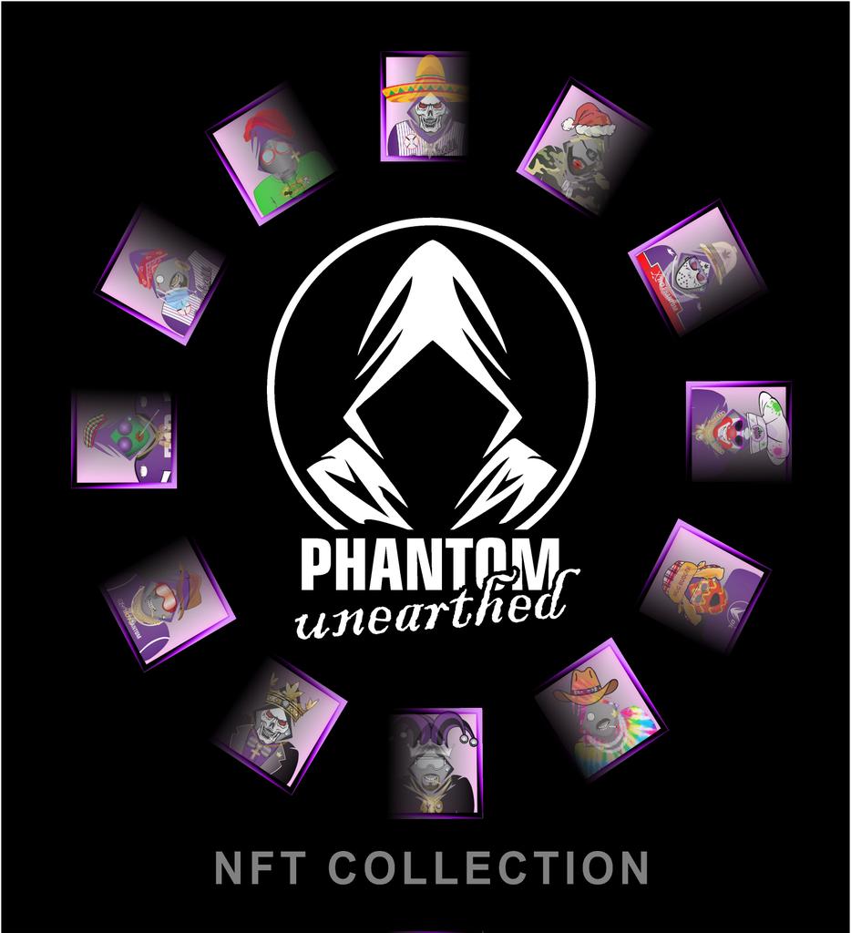 The first generative pfp #art on the Flow #blockchain Phantom Unearthed #NFT Check us out and learn more at PhantomUnearthed.com