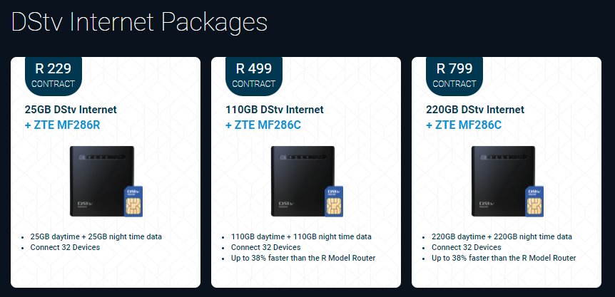 wealthreporter's tweet image. MultiChoice has launched DStv Internet with MTN as its network partner to provide Internet access to those who do not have access to fibre services.

The company said that the move is to diversify its offering as part of it's ongoing evolution from a traditional video business