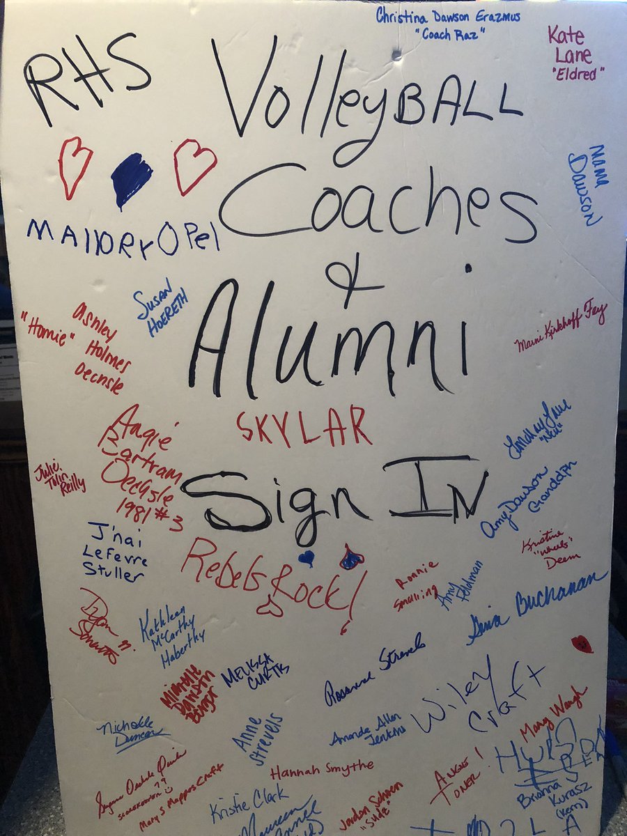 Roncalli_vball's tweet image. Last night we hosted our 1st annual Alumni Night &amp;amp; celebrated the 40th Anniversary of the 1981 State team &amp;amp; the 15th Anniversary of the 2006 team. This program and its history is something special! #excellencebecomestradition