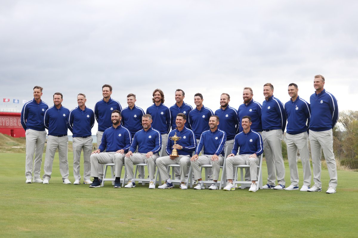 The whole team ready to get going!! TeamEurope