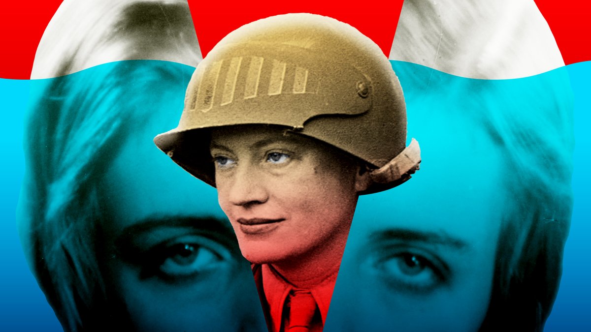 artsmia's tweet photo. New episode on #TheObjectPodcast! When WWII begins, Lee Miller is one of the most sought-after women in the world. So why does she trade the high life for the front line, risking everything to be the only female photojournalist allowed in combat? Listen: https://t.co/8yb1VZ8jBp https://t.co/62ce369xYe