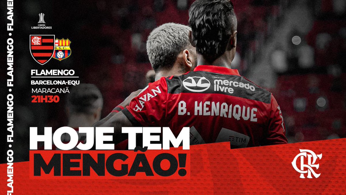 FERJ on X: PRA CIMA DELES Hoje, às 14h30, o @Flamengo, campeão