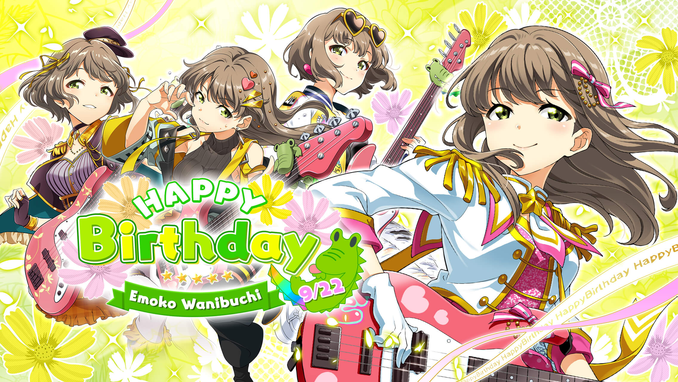 Tokyo 7th シスターズ 公式 本日9 22 水 は 鰐淵エモコちゃんの誕生日です ゲーム内では本日限定の ガチャやログインボーナスを開催中 お見逃しなく エモコちゃん 誕生日おめでとう T7s ナナシス 鰐淵エモコ誕生日 T Co Larbzfw6qz
