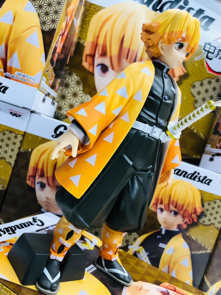 タイトーステーション上野アメ横店 プライズ 鬼滅の刃 Grandista Agatsuma Zenitsu 更に更に鬼滅の刃景品のご紹介 グランディスタシリーズより我妻善逸の重量感たっぷりのハイクオリティなフィギュアが入荷しました 是非是非ゲット