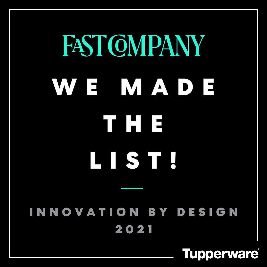 Dengan bangga kami umumkan bahwa Tupperware ECO+ Coffee To-Go Cup menerima penghargaan terhormat dalam kategori Material ♻️ oleh <a href="/FastCompany/">Fast Company</a> sebagai bagian dari Innovation by Design Awards 2021.