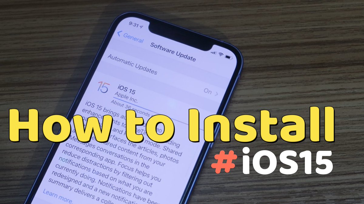 tech_ntech's tweet image. How to update iOS 15 in iPhone 12 in Tamil 🔥 First Look &amp;amp; #iOS15 Compatible Phones 😍
Watch the video here - youtu.be/EvTPmcv8pRo

#iOS15 #AppleiOS15 #iPhone12 #Apple