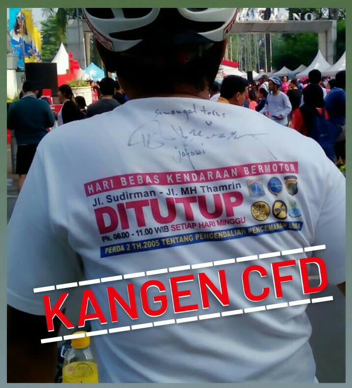 World Car Free Day...22 September 2021...Indonesia Bangkit, Indonesia Sehat, Indonesia Maju...Semoga CFD secepatnya diadakan kembali
<a href="/B2W_Official/">B2W Indonesia Official</a> @DishubDKI_JKT <a href="/DKIJakarta/">Pemprov DKI Jakarta</a> <a href="/korlantasid/">Digital Korlantas</a> <a href="/SatpolPP_Jakpus/">Satpol PP Jakarta Pusat</a> <a href="/JakartaInfo/">JakartaInfo</a> <a href="/RadioElshinta/">Radio Elshinta</a>