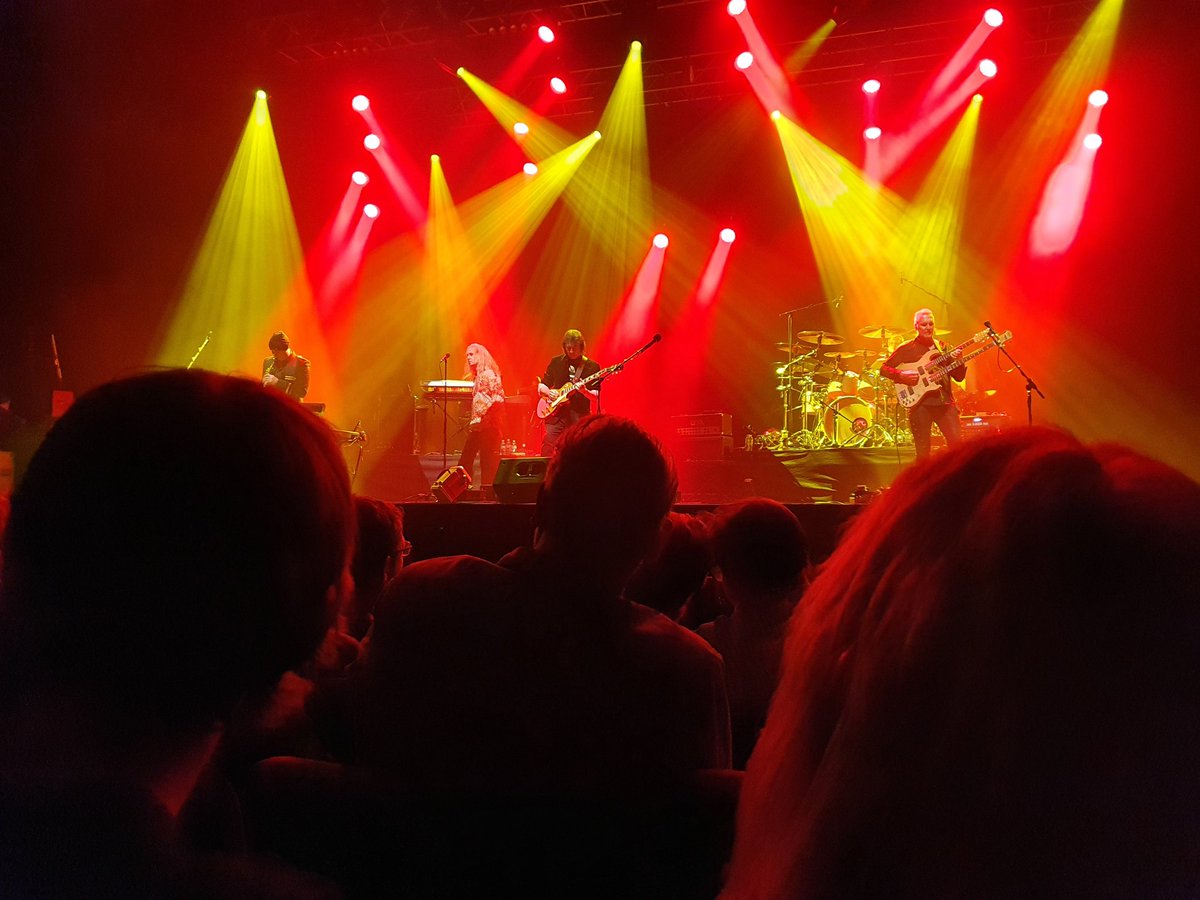 real_prog's tweet image. Steve Hackett tonight - great show.