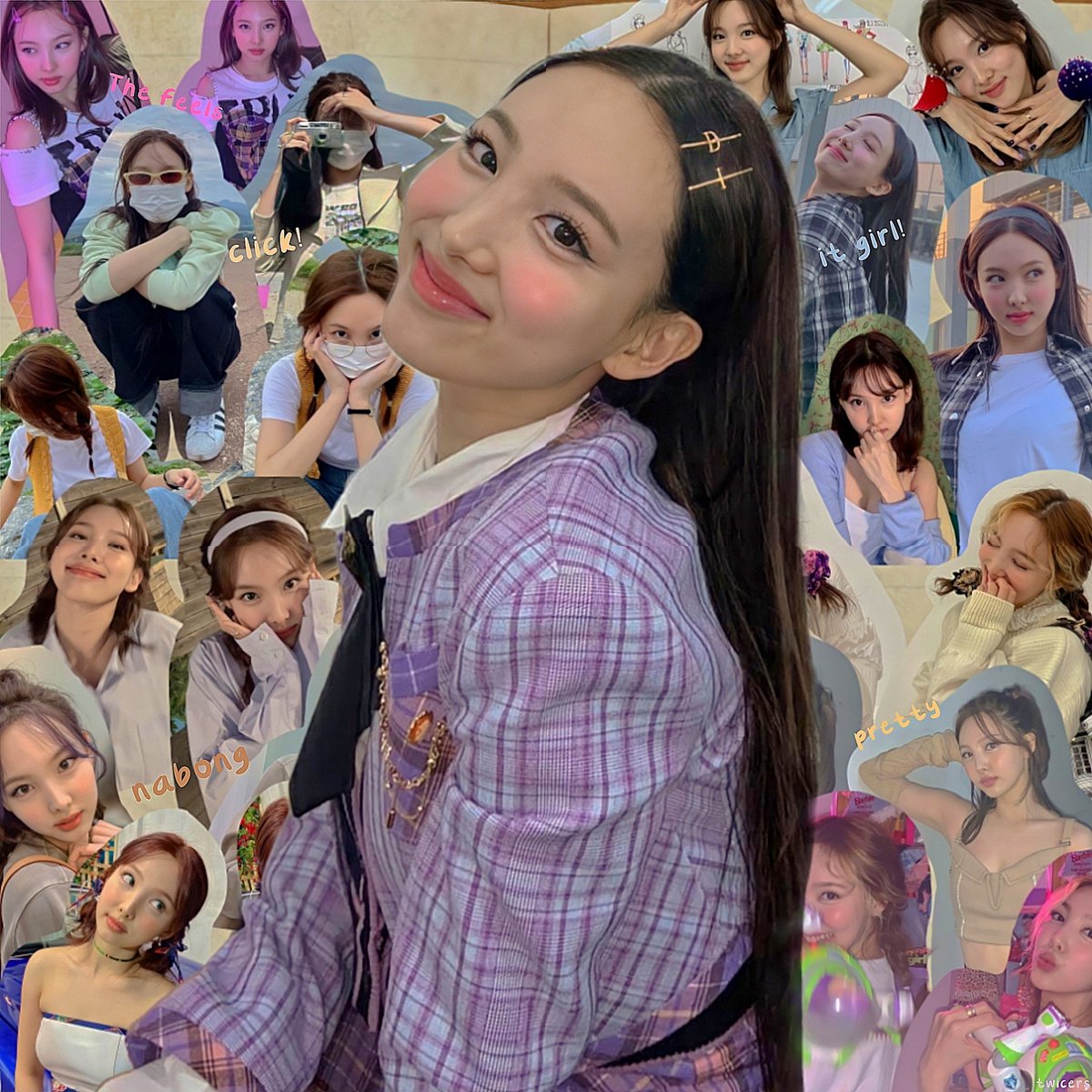 daily_twicee's tweet photo. Happy NAYEON Day! 🥳💙 https://t.co/0Byae6Nan5