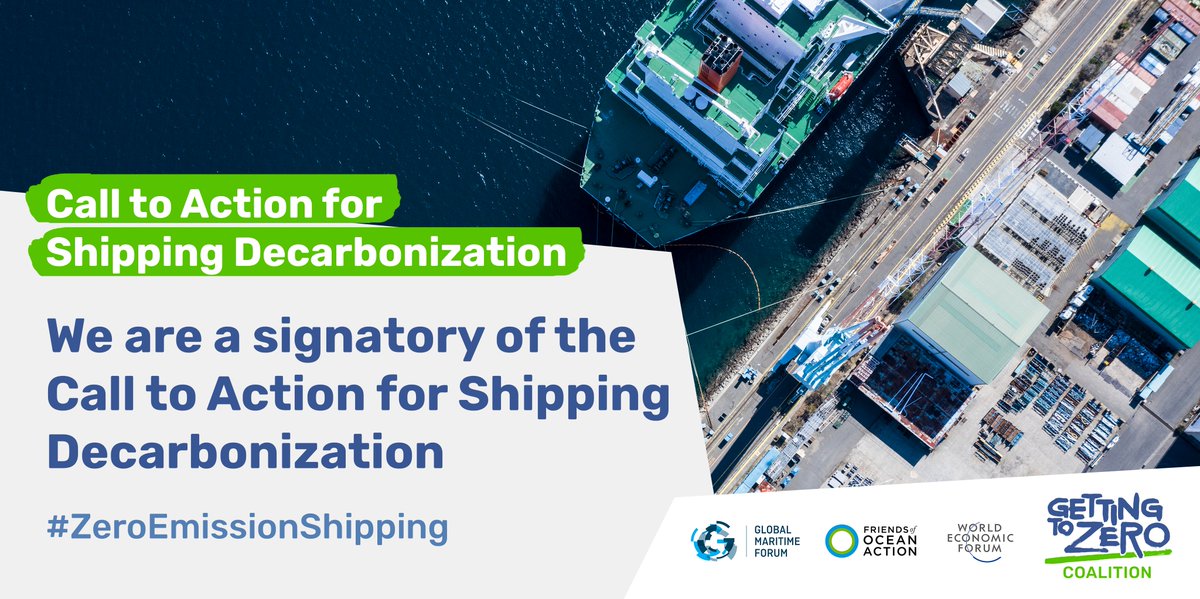 We believe that shipping must and can decarbonize fully by 2050, and we are taking concrete action towards this goal. But to match the urgency of the climate crisis, we need the support of governments now. 

Learn more at bit.ly/3sDrCOx 
#COP26 #ZeroEmissionShipping