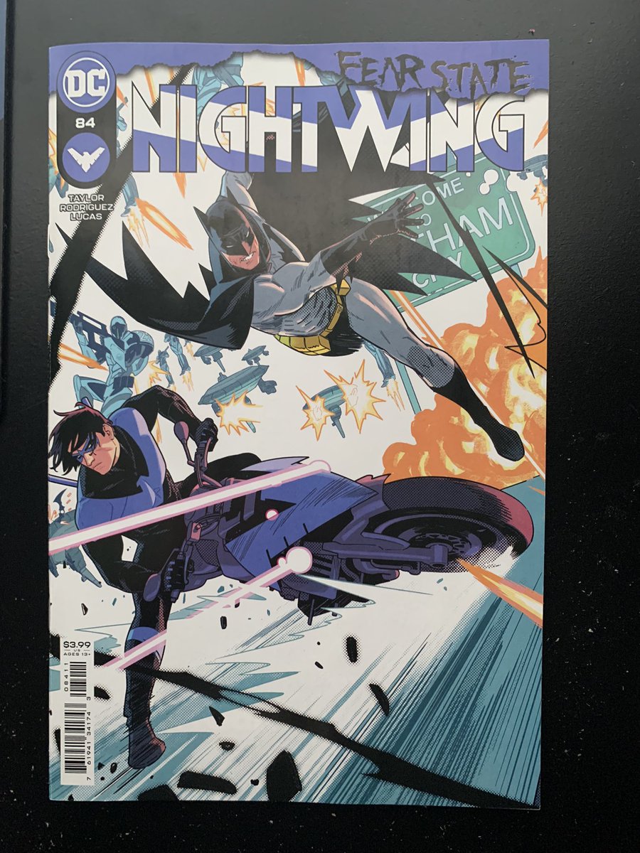 brownboydanny's tweet image. Purchased that new Fear State Nightwing #84 !!! @TomTaylorMade #Nightwing #FearState