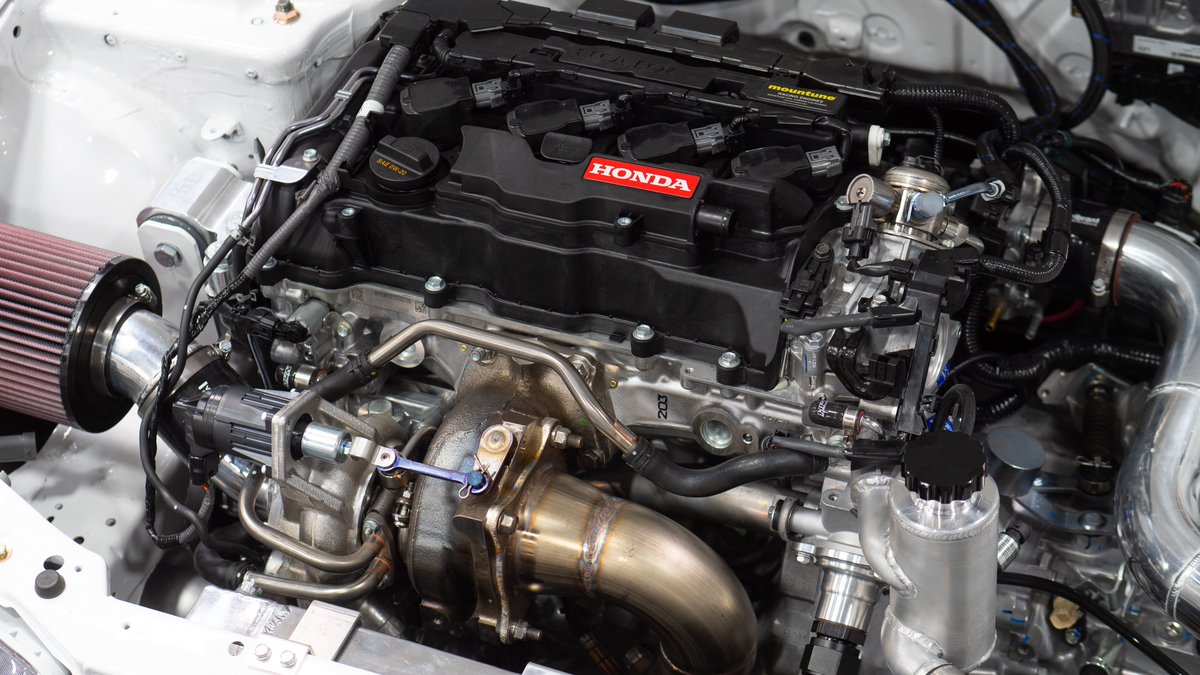 HondaRacing_US's tweet photo. Classic meets modern - the Japanese Touring-inspired #Project96 was built by @mountuneusa and #fifteen52, and is powered by the modern @Honda K20C1 Crate Engine with HPD-developed Controls package.
👀 See it on display this weekend at the @GPLongBeach!
#PoweredByHonda https://t.co/5X9izuz26X