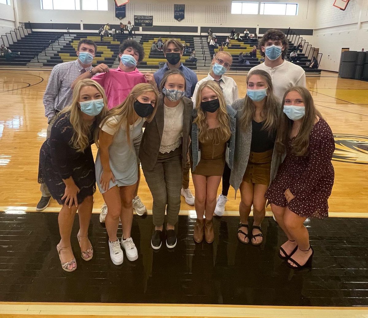SoCoStuCo's tweet photo. Today was BLACK TIE TUESDAY for Spirit Week! https://t.co/cJduYHM5sd