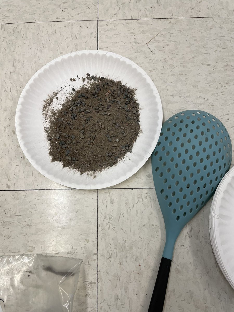 MrsPinsent's tweet photo. Today in #Science3 @Woodland_ElemNL We used different size sifters to separate our soil samples that we dug on our Dig Day @Tammy_Manor @ptoddw https://t.co/iPVxot9yU4