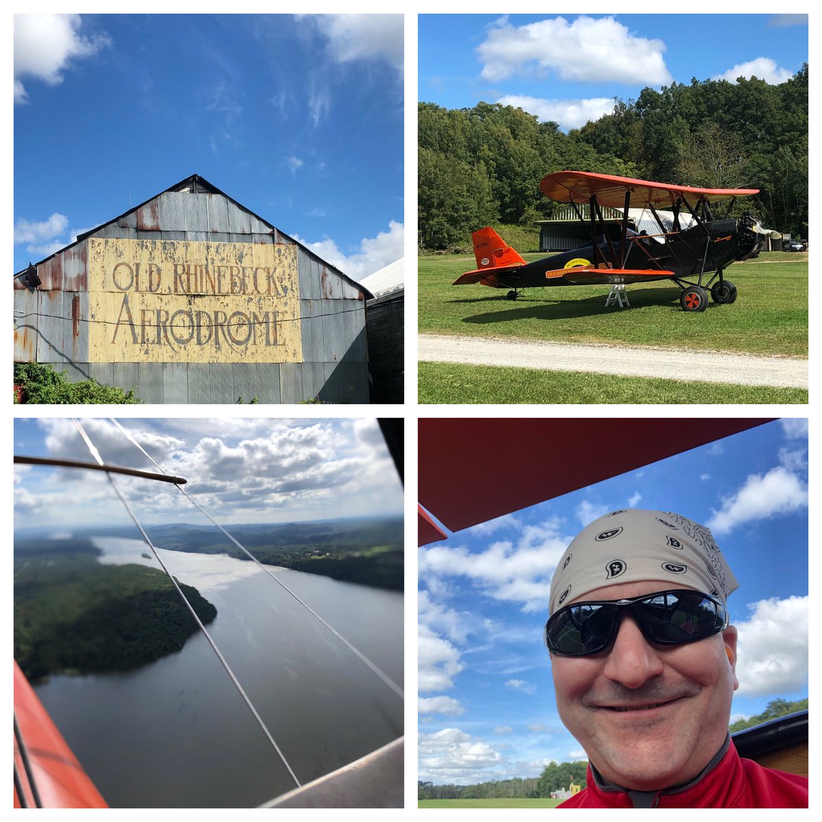 spfitzell's tweet photo. Beautiful day for a #HudsonRiver lighthouse tour by restored 1929 bi-plane! Great to see @oldrhinebeck keeping the history https://t.co/bl08E2Ucmp
