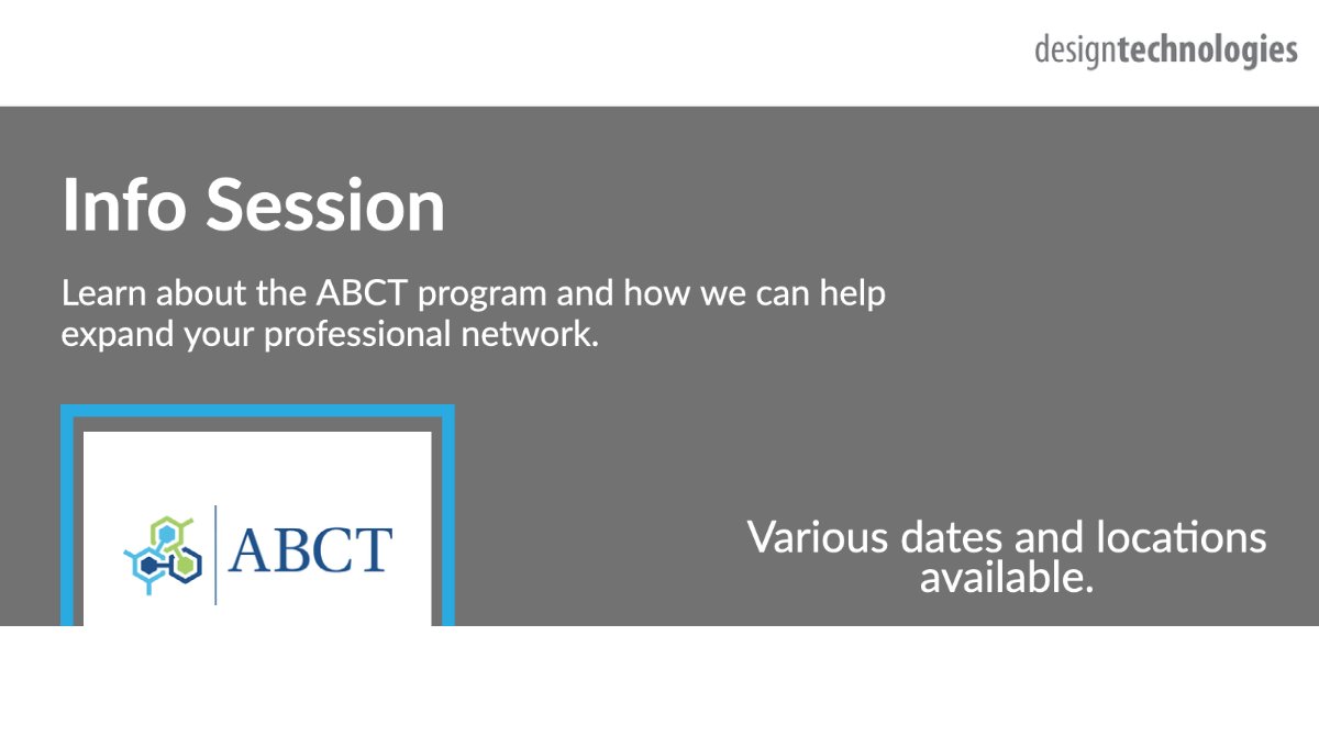 abctprogram's tweet photo. Interested in learning how to get your #biosciences venture started?
Join one of the many info sessions today @bioct @Quinnipiac @UConnTechComm @UNewHaven @YaleOCR to hear from alumni about the 2022 #ABCT Cohort!
https://t.co/ImC6yVbDFj
#CTNext #amplifyHERscience https://t.co/kLIFtnSd3e