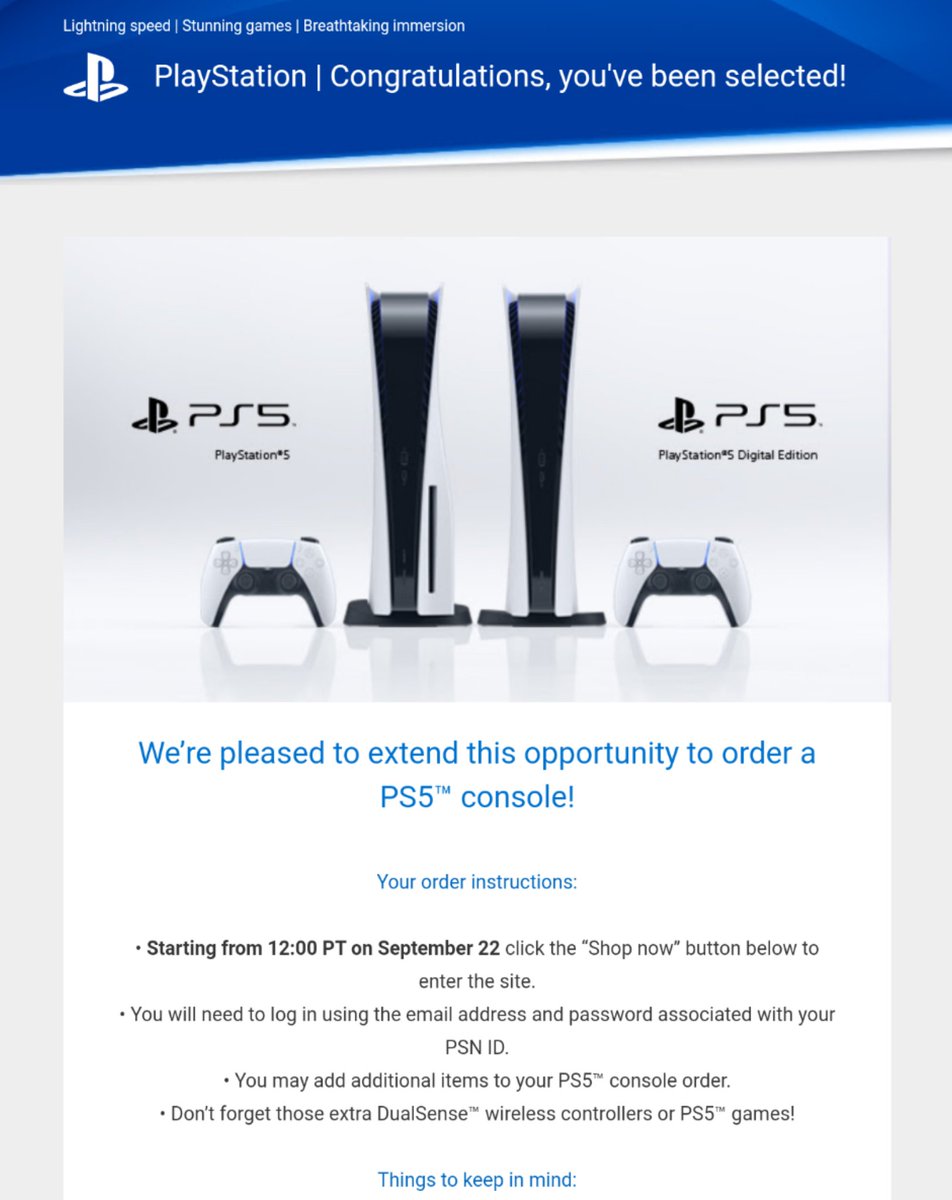 Hamgul2's tweet photo. Got an invite! Woot Woot!
#ps5restock @jakerandall @LordOfRestocks https://t.co/kuyJdGEfVS