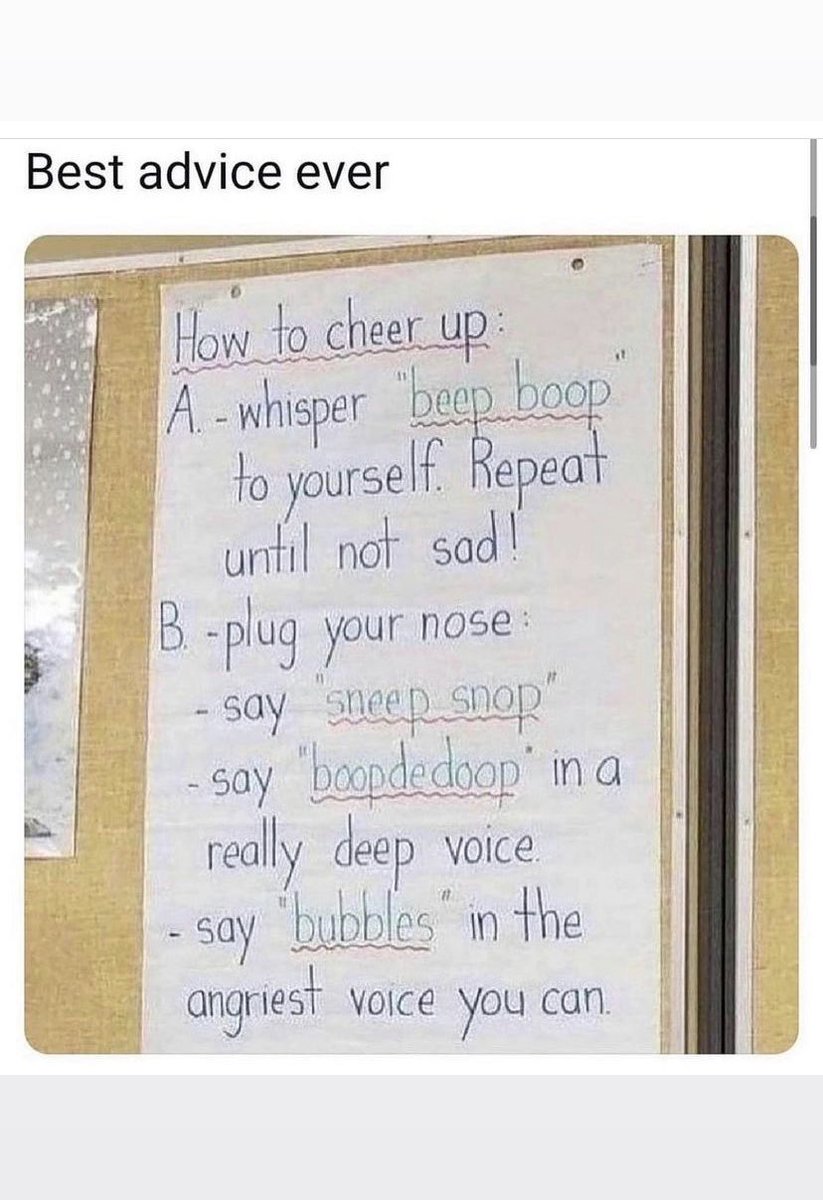 HarrisMath314's tweet image. Just in case you need to smile today. We can always use more cheer. #takecareofyourself