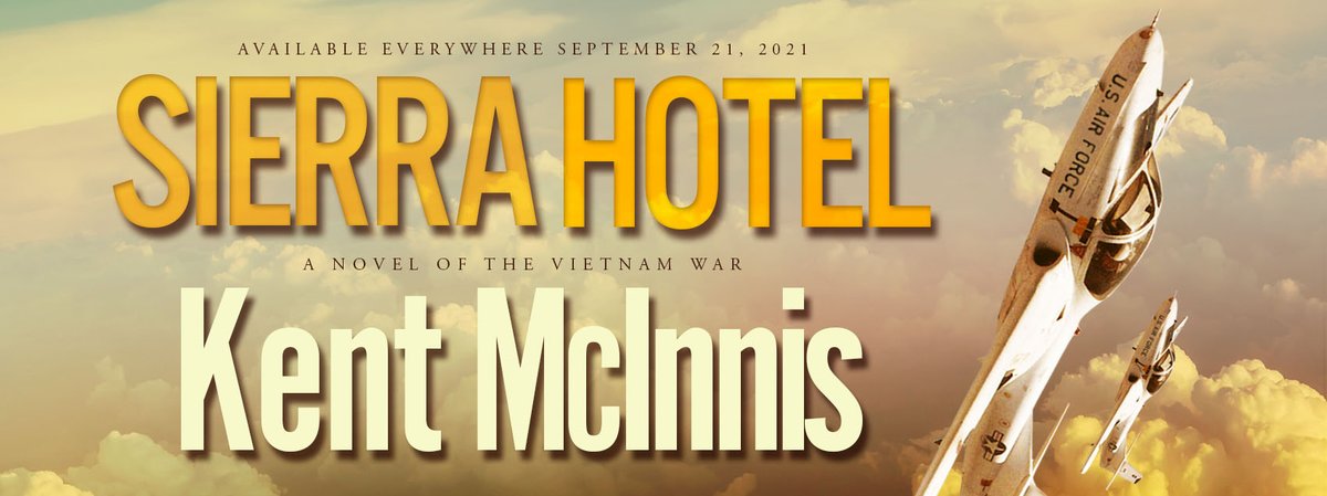 Oghma is proud to present Sierra Hotel by Kent McInnis. A full-throttle dive into the world of the US Air Force during the conflict in Vietnam. Steeped in  authenticity  the in-flight scenes are so real, you can almost smell the jet fuel.  Learn more: ow.ly/r3ga50GbqY2