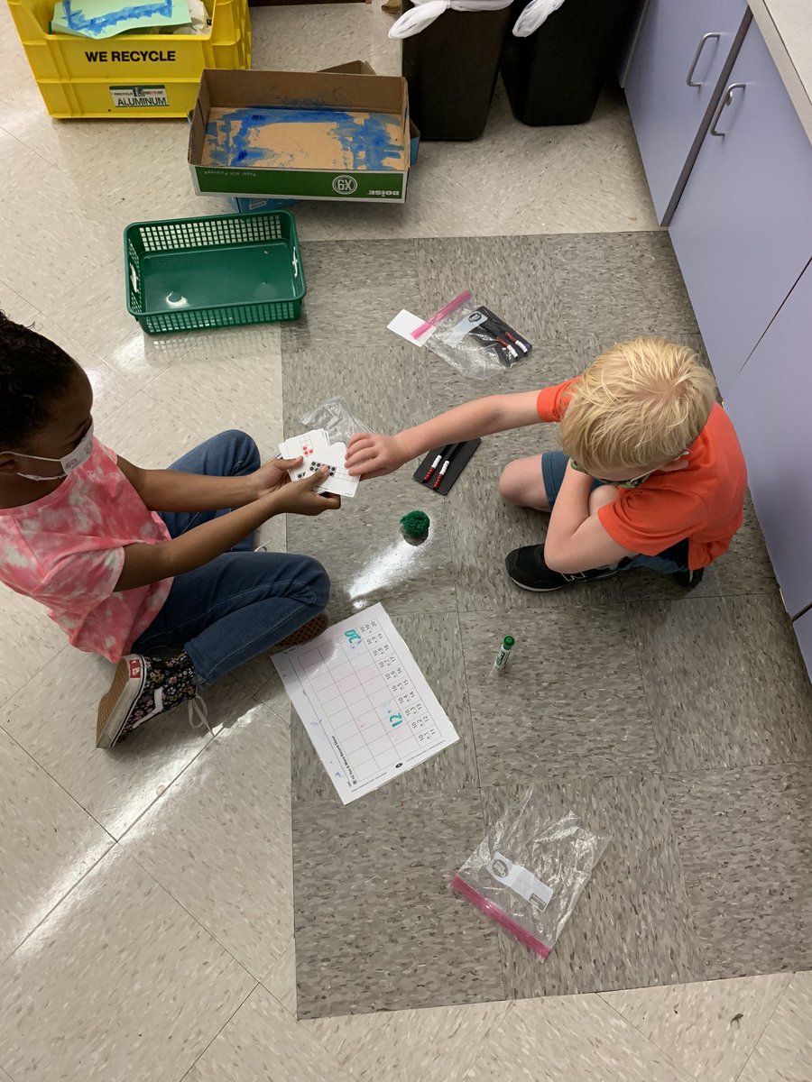 hes_smcps's tweet image. Mrs. Colao’s first grade mathematicians hard at work today!