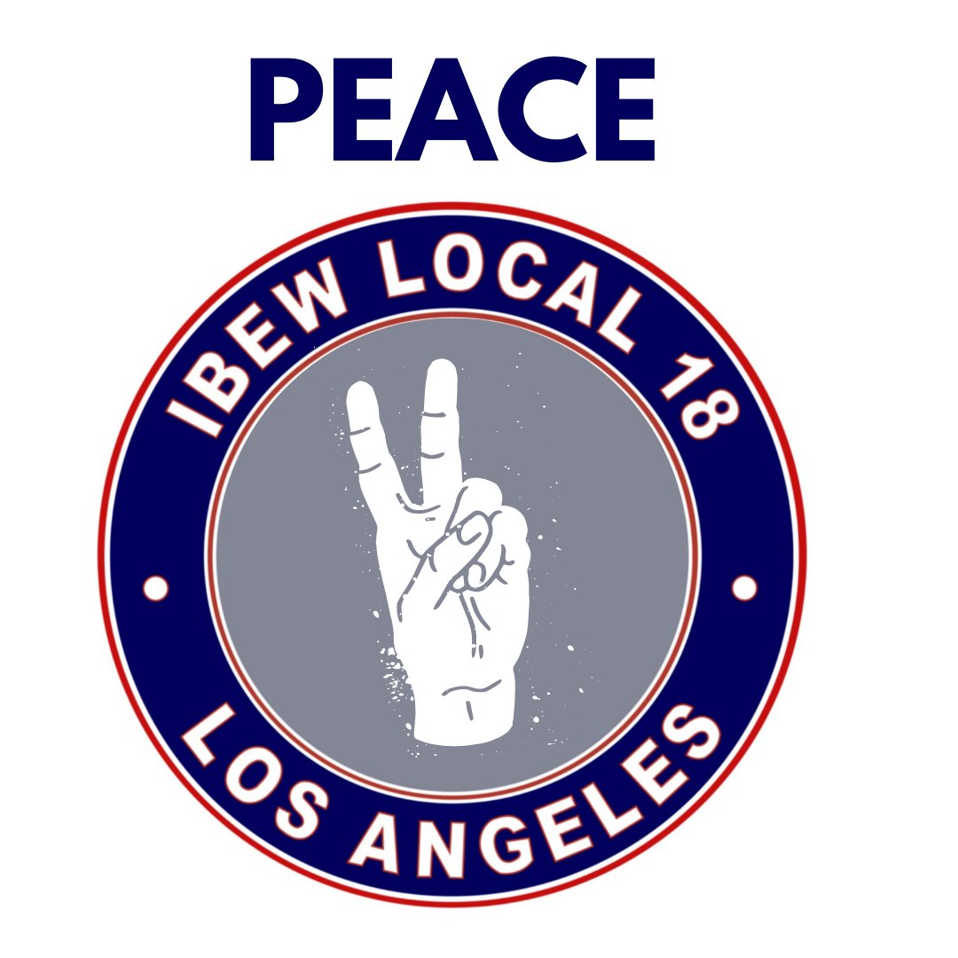 IBEWLocal18's tweet image. Celebrate International Peace Day as brothers and sisters in solidarity around the world! #IBEWLocal18 #Peace