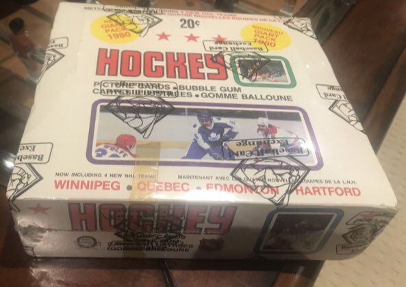 TabsSportsCards's tweet image. Another huge piece we will have @sportcardexpo in November! 1979/80 #opc #bbce wrapped box #waynegretzky #rookie