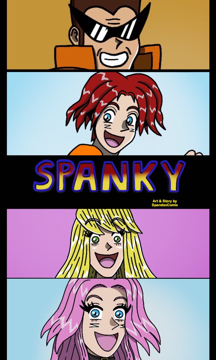 SpandexComix's tweet photo. New vertical thumbnail for my Webtoon comedy series Spanky. 

https://t.co/plgOmZTdQz

#webtoon #webtoons #WebtoonCanvas #webtoonupdates #webcomic #webcomics #comic #comics #comicartist #AnimeArt #animeartist #ArtistOnTwitter #artists #canvashiddengems #artist #drawing #drawings https://t.co/5kw5ThaInG