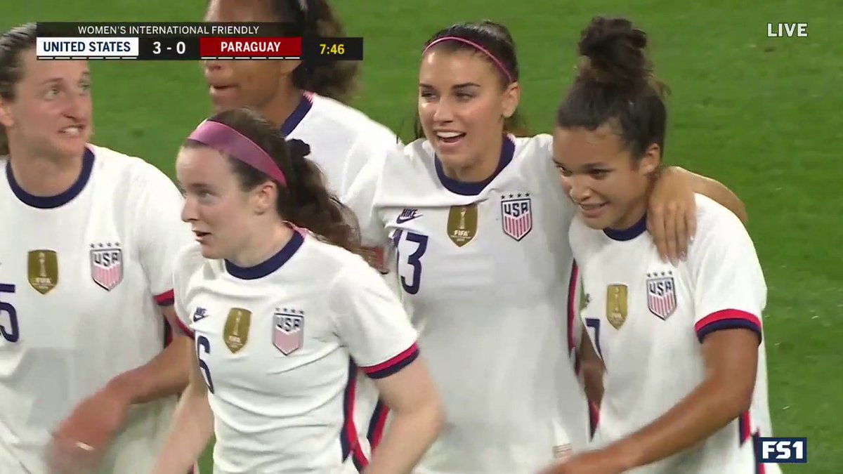 USA 3 - 0 Paraguay