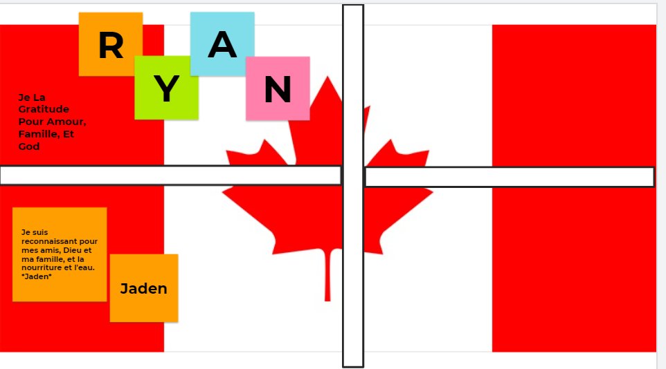 NormaKh1's tweet photo. Voici quelques exemples de comment les élèves de 5 Immersion se sont exprimés à propos de leur gratitude.
@CarloOCSB https://t.co/2u6Jr2HIdx