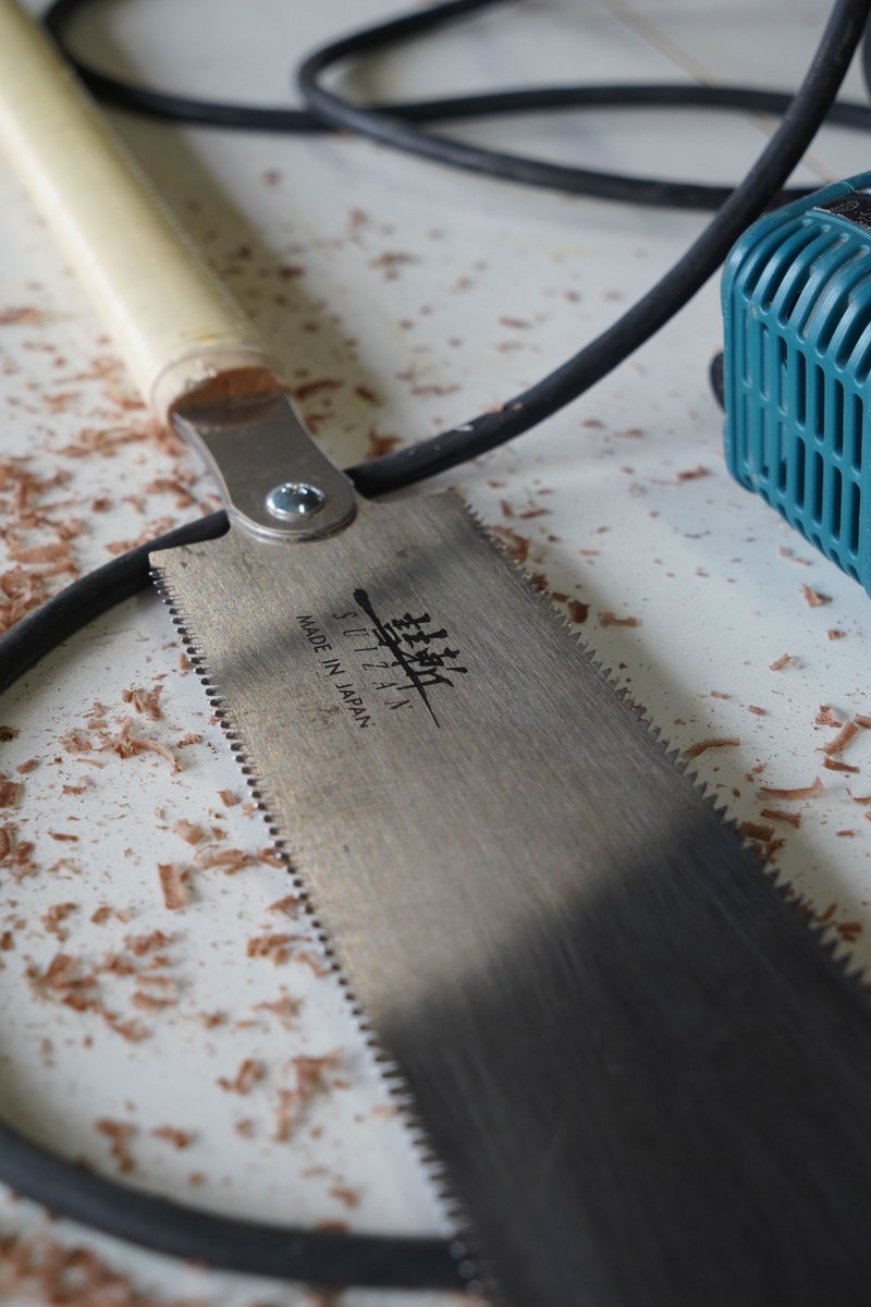 thegoodmod's tweet image. Obsessed with #Suizan tools! Nothing better than Japanese made wood working tools.