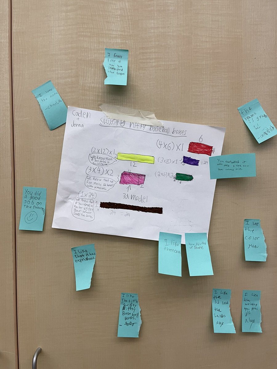 Godsey3rdGrade's tweet photo. Great Math thinking for 5th graders today as we explore volume! @PattersonHSD #MathConnectsUs https://t.co/pgXTFoXyuZ