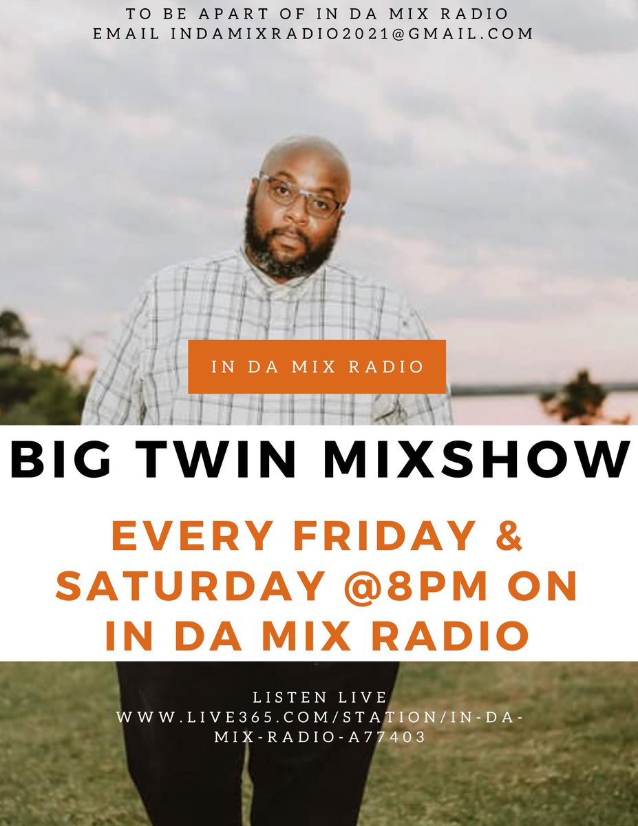 Tune In Every Friday &amp; Saturday Night @ 8PM to @BigTwin79 Bedtime Stories Mixshow on <a href="/InDaMixRadio1/">In Da Mix Radio</a> via live365.com/station/In-Da-…