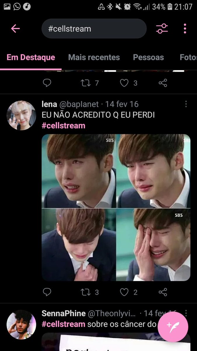 0HMYG0O0D's tweet photo. encontrei uma # antiga do cellbit
#cellstream https://t.co/vp5Sa39ZoE