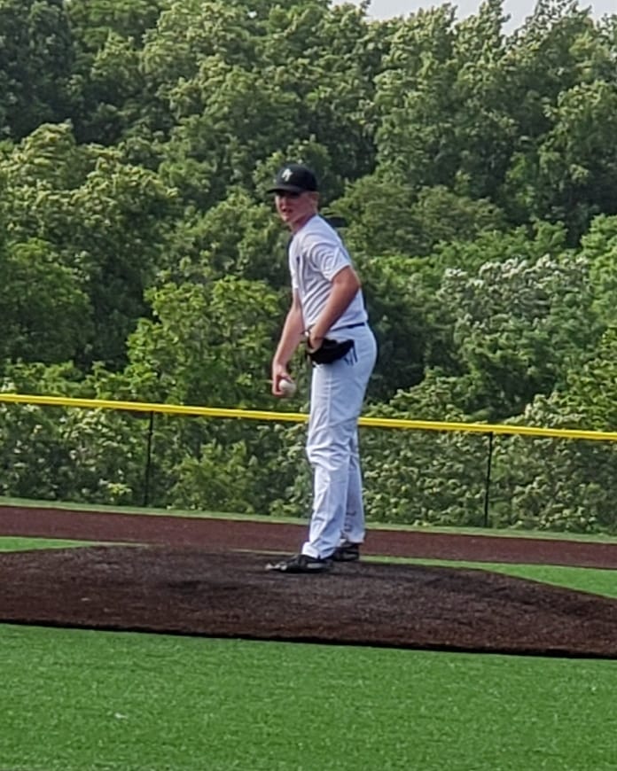 LeviHelm2's tweet photo. I'm blessed to announce that I will be continuing my academic and athletic career at Highland Community College. Want to say thanks to my parents and my coaches for helping me along the way.@HCCscotties @MC__athletics @PERFECTTIMINGAR https://t.co/Du233azLdt