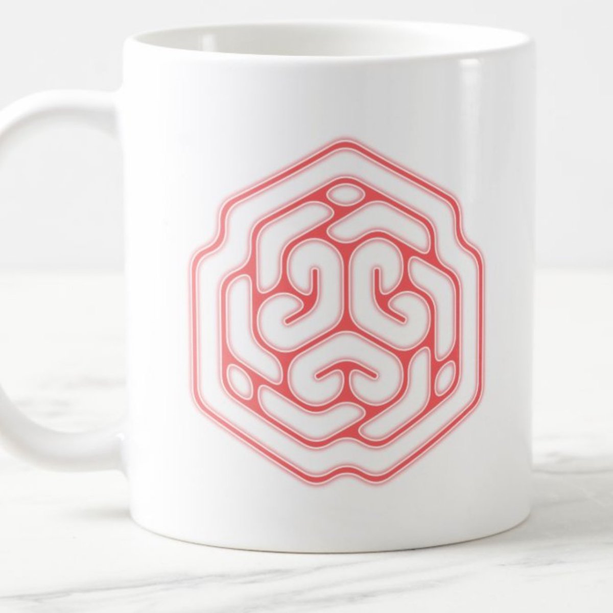 Design created with the Polygonia sketch feature and delivered directly to Zazzle for print-on-demand. #geometry #design #art #print #mug #cup #symmetry