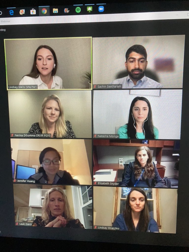 @Sachin_Seeth <a href="/_LindseyWells/">Lindsey (Wells) Wood</a> <a href="/IURadiology/">IU Radiology and Imaging Sciences</a> killing it as co-moderators for the multi-institutional #womeninradiology panel! #sheforshe #heforshe