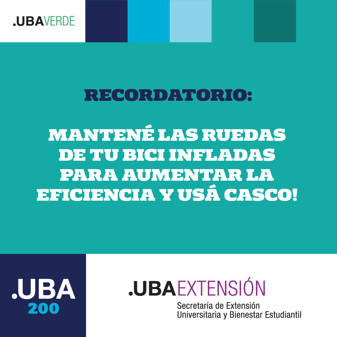 UbaVerde's tweet photo. Te dejamos unos tips para que nuestra movilidad sea más sustentable 🤗
@ReichAlejandra
#UBA_ar #rectoradoUBA #SeubeUBA #UBAExtension #UBAverde #UBAenaccion #MovilidadSustentable #SemanaDeLaMovilidadsustentable https://t.co/ryWaMpKdGY
