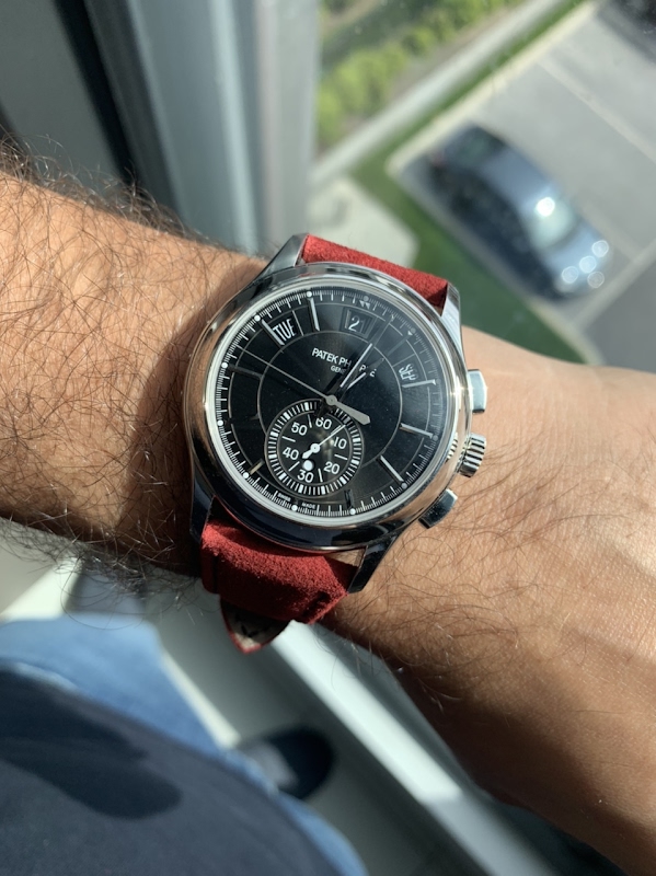ppropatek's tweet photo. New Red Shoes 👍
https://t.co/tMYj05yf1Y
#PatekPhilippe
#patek5905 #5905P #complications https://t.co/yrA76yLc8m