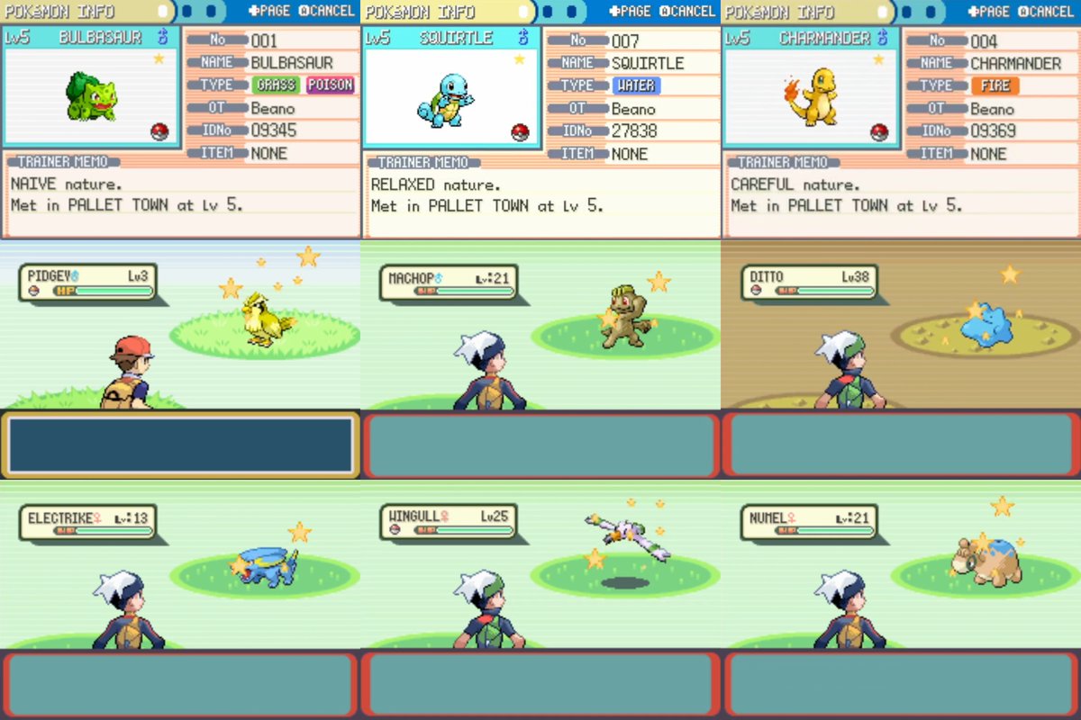 Here are some shinies I didnt bother posting anything about.