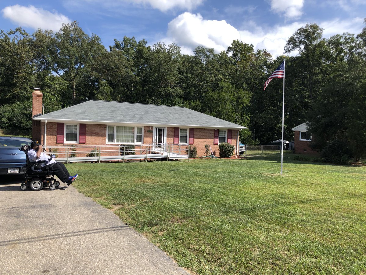 Veterans helping Veterans! Chapter 50 erected a flagpole at the request of a disabled Veteran.  Many thanks to Sr Vice Ralth Baskerville and Chapter Members Larry Sheldon, Larry Bower and Richard Olivier.