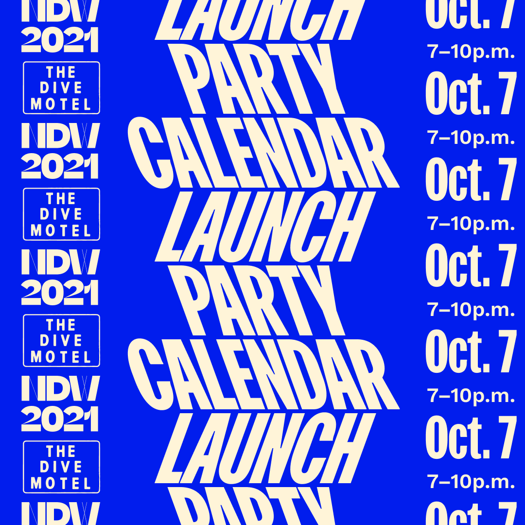 Nashville Design Week is excited to host our first In-Person event since 2019. We’ll be kicking off the year with our Calendar Launch Party at The Dive Motel.
Join us Oct. 7th from 7-10 pm to celebrate the NDW 2021 calendar launch!

Register here: eventbrite.com/e/nashville-de…