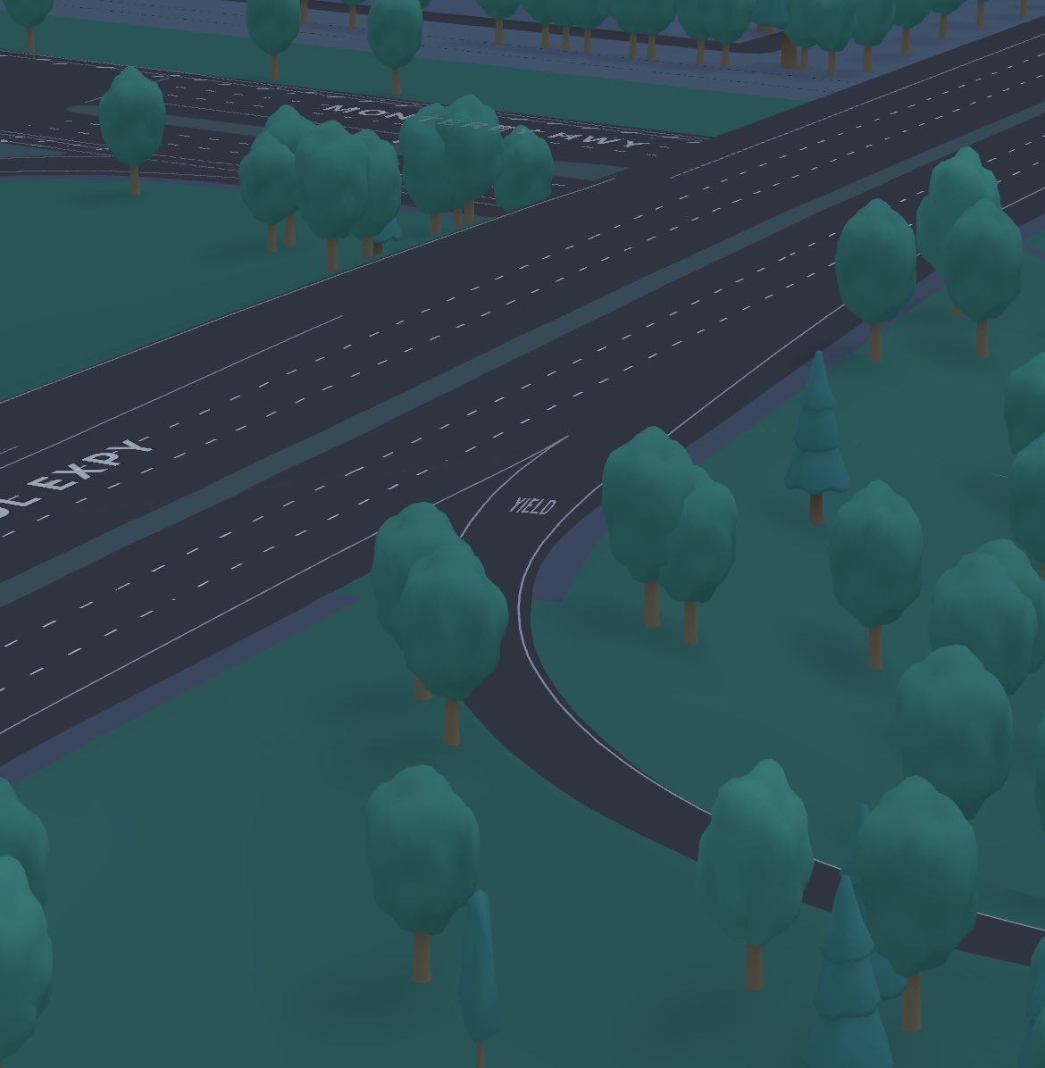 ⁦<a href="/brandonee916/">Brandon 🌎☮️🚗⚡️🔋</a>⁩ have you encountered any merges merges like this with FSD?  It’s an uphill ramp to a very busy street and you can’t really see the traffic you are merging with until you are at the top.  So need to watch behind you to find your spot to quickly merge in.