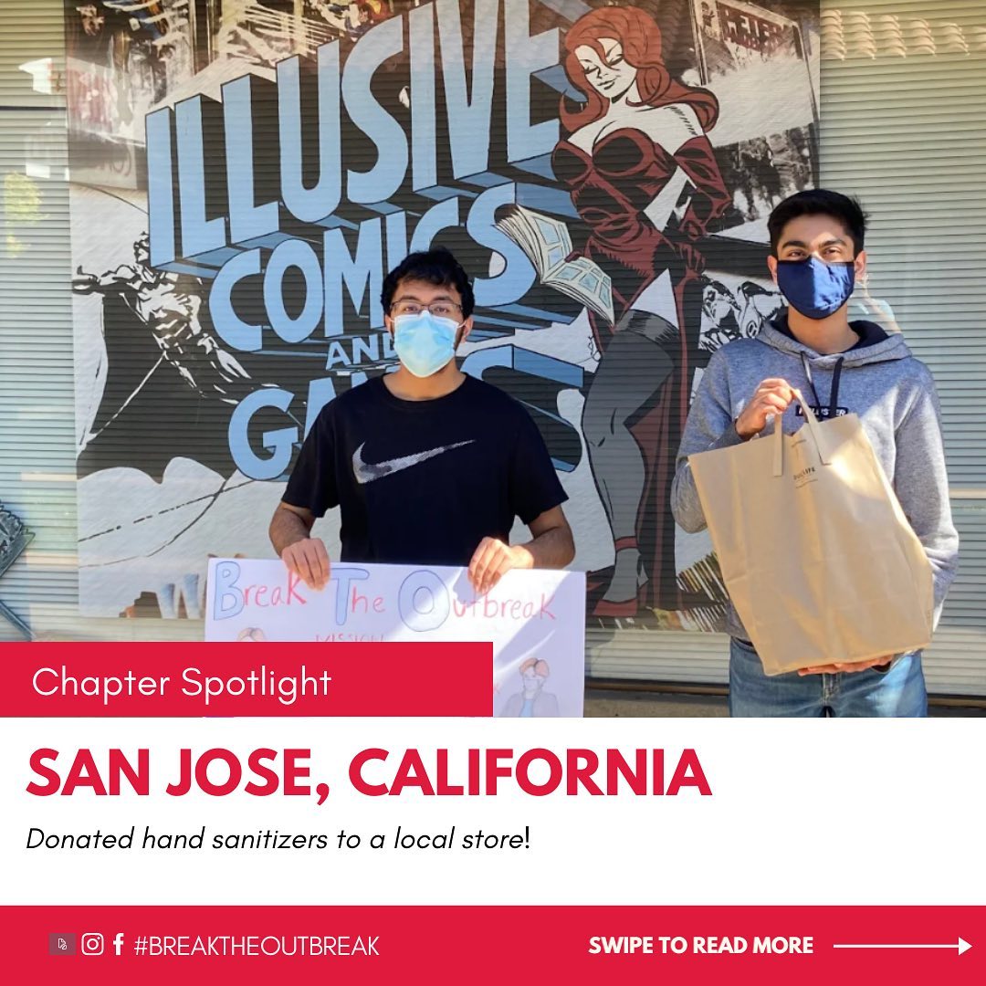 BTOBnow's tweet photo. Big ups to BTOB #SanJose, who just donated sanitizer to Illusive Comics and Games!

Thank you to Muse Health for their hand sanitizer, which makes donations like these possible 🙌🙌

---
#BreaktheOutbreak #StayHome #MaskUp #COVID19 #volunteers #nonprofit #PPE https://t.co/48PvuVyehG