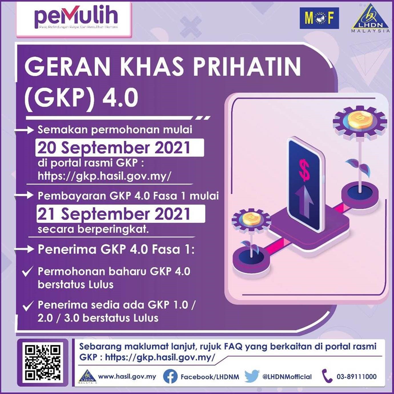 Permohonan geran khas prihatin 2021