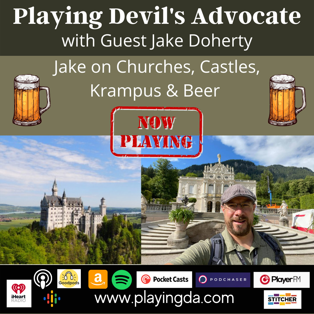 playing_da's tweet photo. Jake &amp; Kelly discuss secrets of travel to save money, beer is life, perks of using a tour guide in Bavaria, castle names that I can't spell  - and things that smell like beef &amp; cheese.  Get 15% off by answering the trivia at the end! https://t.co/DYCukZPQca https://t.co/Uu6ufXDWrM