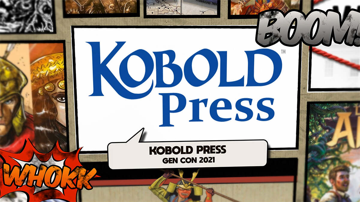 TheGamingGang's tweet photo. Kobold Press at Gen Con 2021 - https://t.co/PtHy6NvTqA @KoboldPress #TTRPGs #GenCon2021 #VaultofMagic https://t.co/QyyFkYyH7x